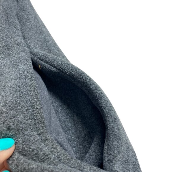 Charles River Apparel‎ Mens XL Gray Pullover Fleece With Snap Collar Winter Warm - Picture 9 of 13